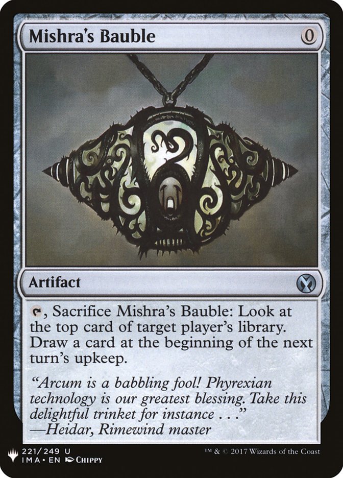Mishra's Bauble [Mystery Booster] | Pegasus Games WI