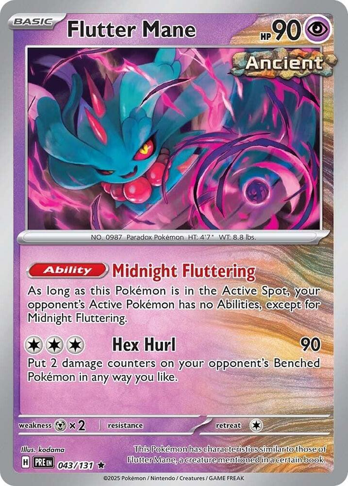 Flutter Mane (043/131) [Scarlet & Violet: Prismatic Evolutions] | Pegasus Games WI