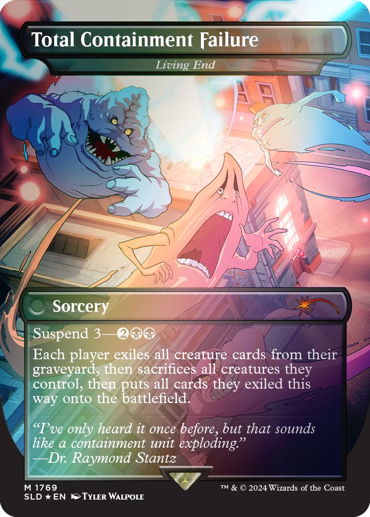 Total Containment Failure - Living End (Rainbow Foil) [Secret Lair Drop Series] | Pegasus Games WI