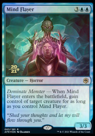 Mind Flayer [Dungeons & Dragons: Adventures in the Forgotten Realms Prerelease Promos] | Pegasus Games WI