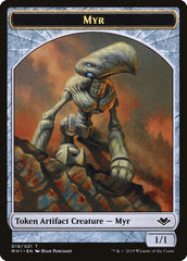 Bird (003) // Myr (019) Double-Sided Token [Modern Horizons Tokens] | Pegasus Games WI