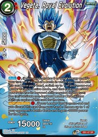 Vegeta, Royal Evolution (EB1-07) [Battle Evolution Booster] | Pegasus Games WI