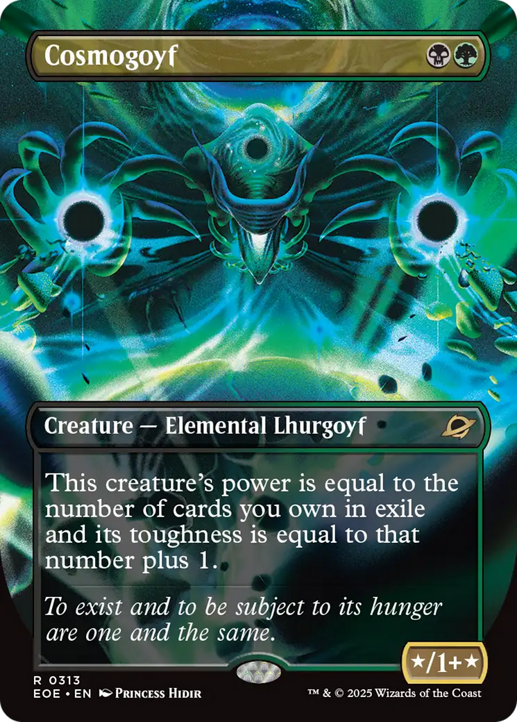 Cosmogoyf (Borderless) [Edge of Eternities] | Pegasus Games WI