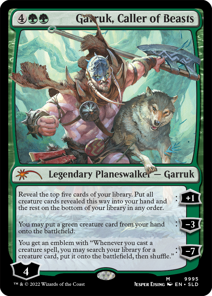 Garruk, Caller of Beasts [Secret Lair Drop Series] | Pegasus Games WI