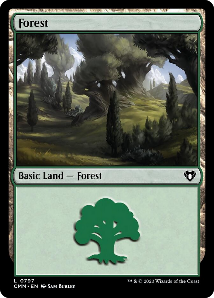 Forest (797) [Commander Masters] | Pegasus Games WI