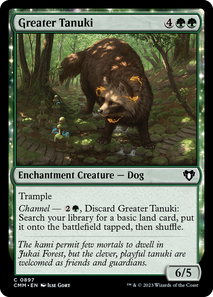 Greater Tanuki [Commander Masters] | Pegasus Games WI