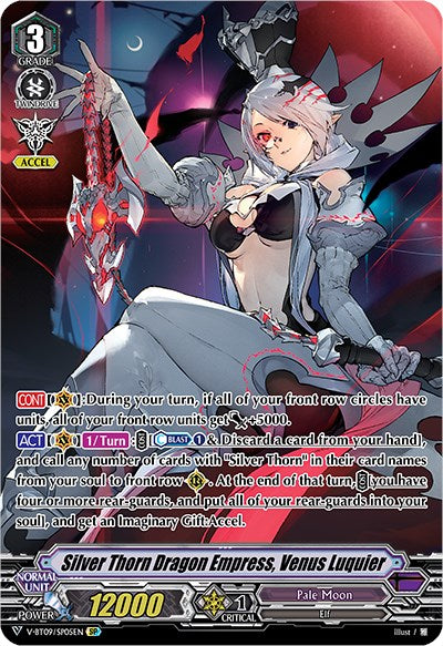 Silver Thorn Dragon Empress, Venus Luquier (V-BT09/SP05EN) [Butterfly d'Moonlight] | Pegasus Games WI