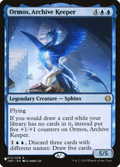 Ormos, Archive Keeper [The List] | Pegasus Games WI