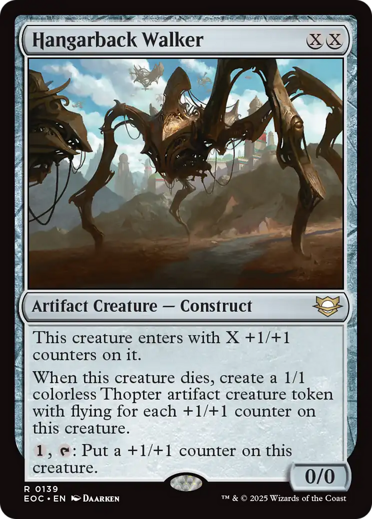 Hangarback Walker [Edge of Eternities Commander] | Pegasus Games WI