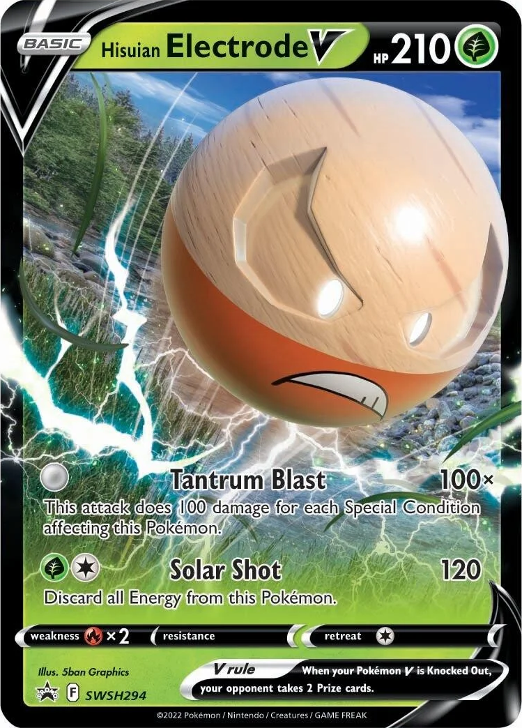 Hisuian Electrode V (SWSH294) [Sword & Shield: Black Star Promos] | Pegasus Games WI