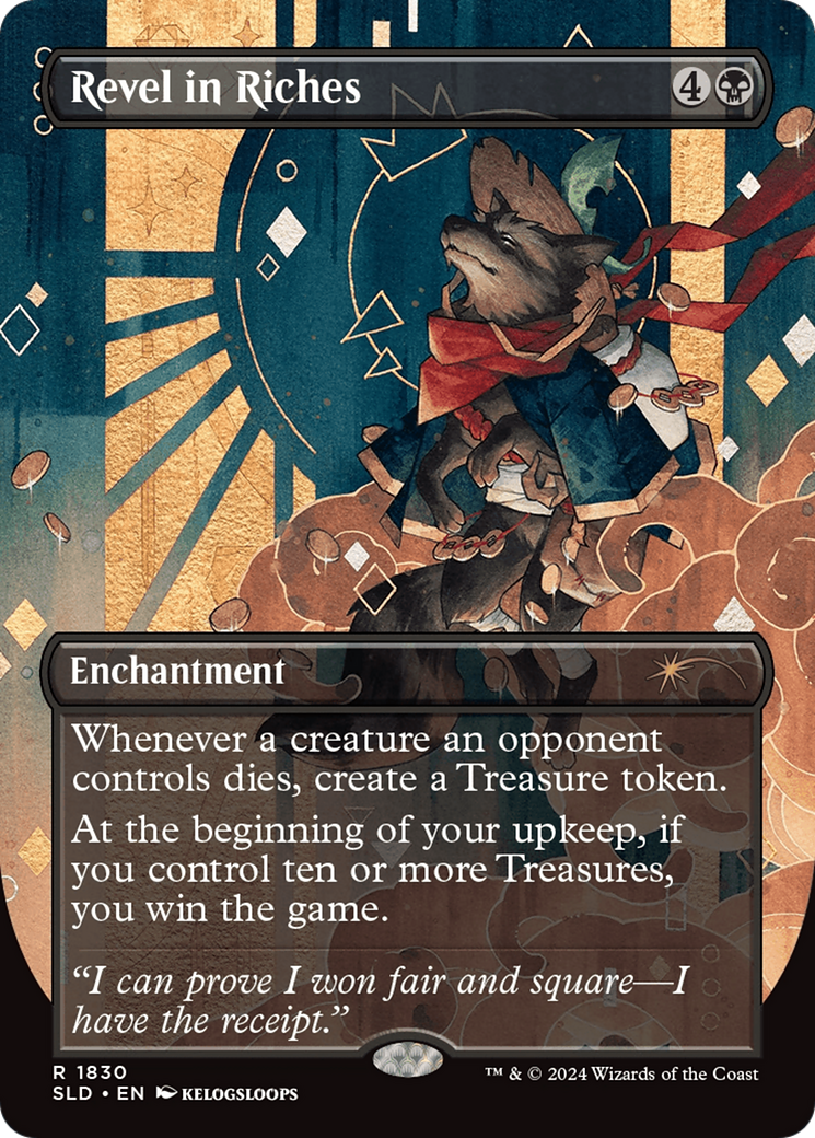 Revel in Riches (Rainbow Foil) [Secret Lair Drop Series] | Pegasus Games WI