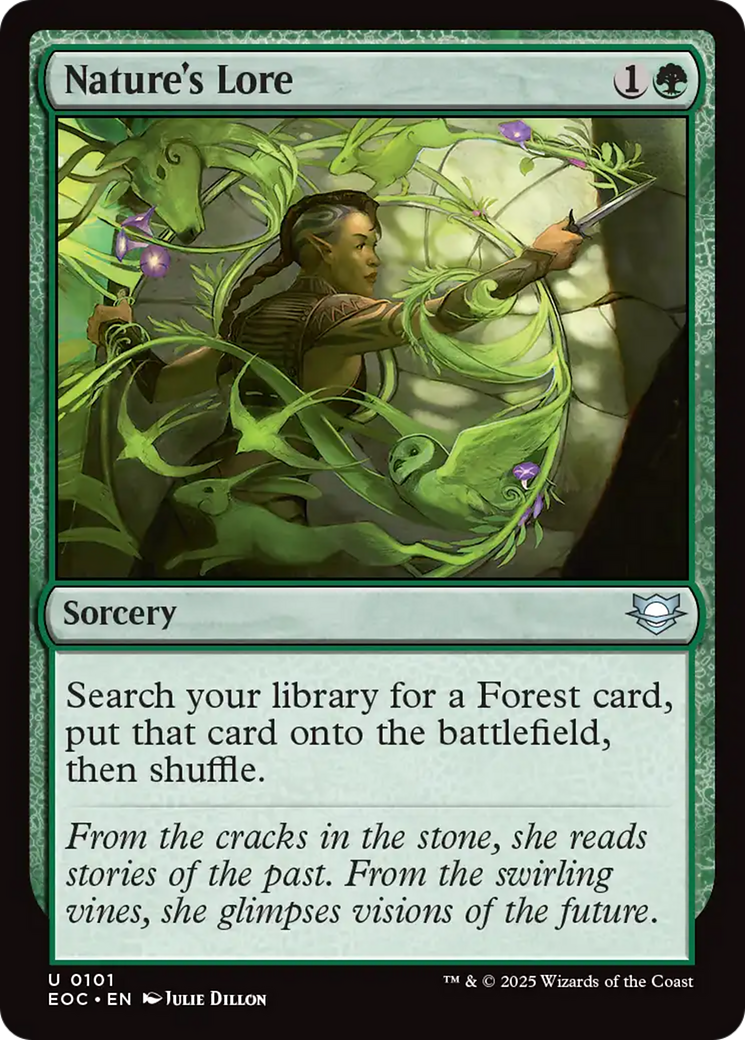 Nature's Lore [Edge of Eternities Commander] | Pegasus Games WI