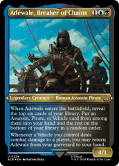 Adewale, Breaker of Chains (Foil Etched) [Assassin's Creed] | Pegasus Games WI