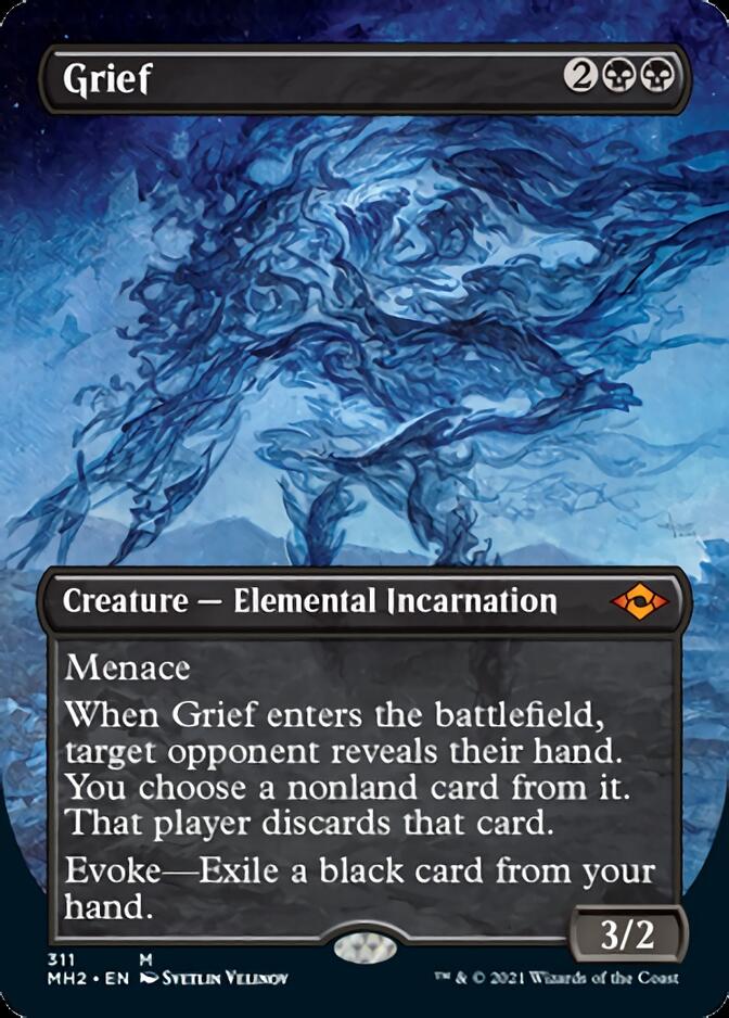 Grief (Borderless Alternate Art) [Modern Horizons 2] | Pegasus Games WI