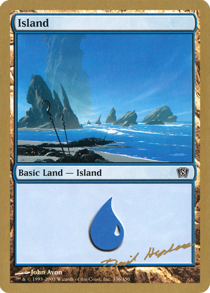 Island (dh336) (Dave Humpherys) [World Championship Decks 2003] | Pegasus Games WI