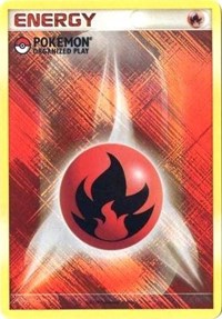 Fire Energy (2009 Unnumbered POP Promo) [League & Championship Cards] | Pegasus Games WI