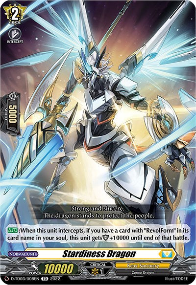 Stardiness Dragon (D-TD03/008EN) [D-TD03: Raika Koshiba -Skyfall Executors-] | Pegasus Games WI