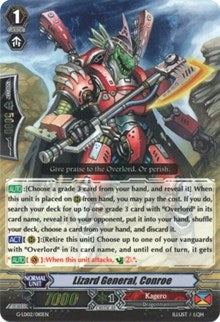 Lizard General, Conroe (RRR) (G-LD02/010EN) [G-Legend Deck Vol.2: The Overlord Blaze] | Pegasus Games WI