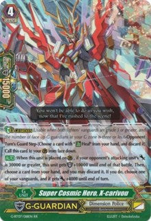 Super Cosmic Hero, X-carivou (G-BT07/018EN) [Glorious Bravery of Radiant Sword] | Pegasus Games WI