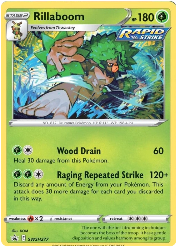 Rillaboom (SWSH277) [Sword & Shield: Black Star Promos] | Pegasus Games WI