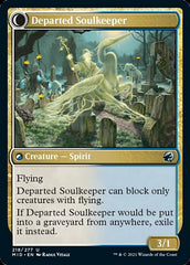 Devoted Grafkeeper // Departed Soulkeeper [Innistrad: Midnight Hunt] | Pegasus Games WI