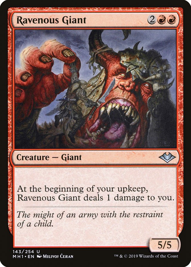 Ravenous Giant [Modern Horizons] | Pegasus Games WI