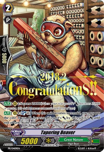 Tapering Beaver (Hot Stamped) (PR/0409EN) [Promo Cards] | Pegasus Games WI