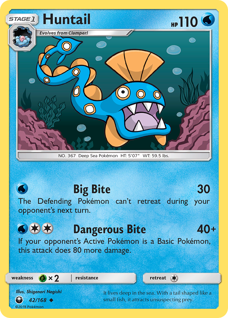 Huntail (42/168) [Sun & Moon: Celestial Storm] | Pegasus Games WI