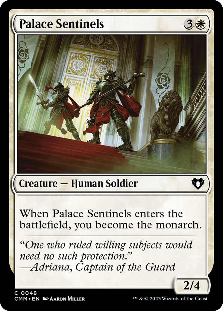 Palace Sentinels [Commander Masters] | Pegasus Games WI