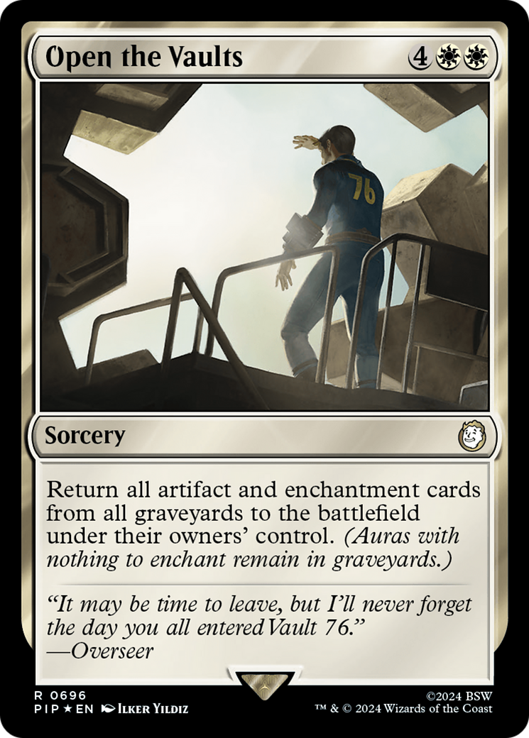 Open the Vaults (Surge Foil) [Fallout] | Pegasus Games WI