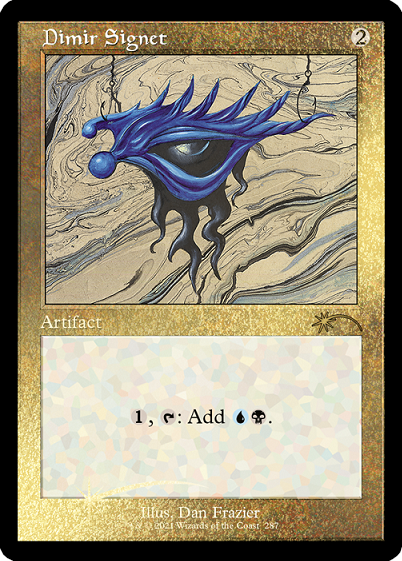 Dimir Signet (Retro) (Foil Etched) [Secret Lair Drop Series] | Pegasus Games WI