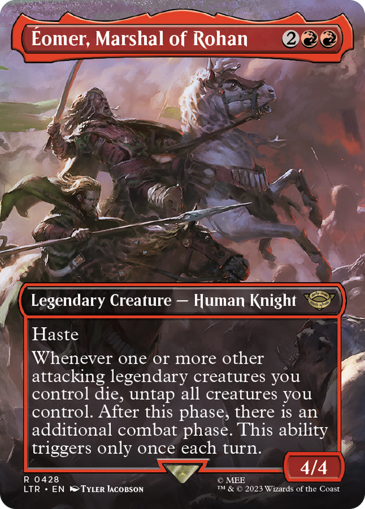 Eomer, Marshal of Rohan (Borderless Alternate Art) [The Lord of the Rings: Tales of Middle-Earth] | Pegasus Games WI