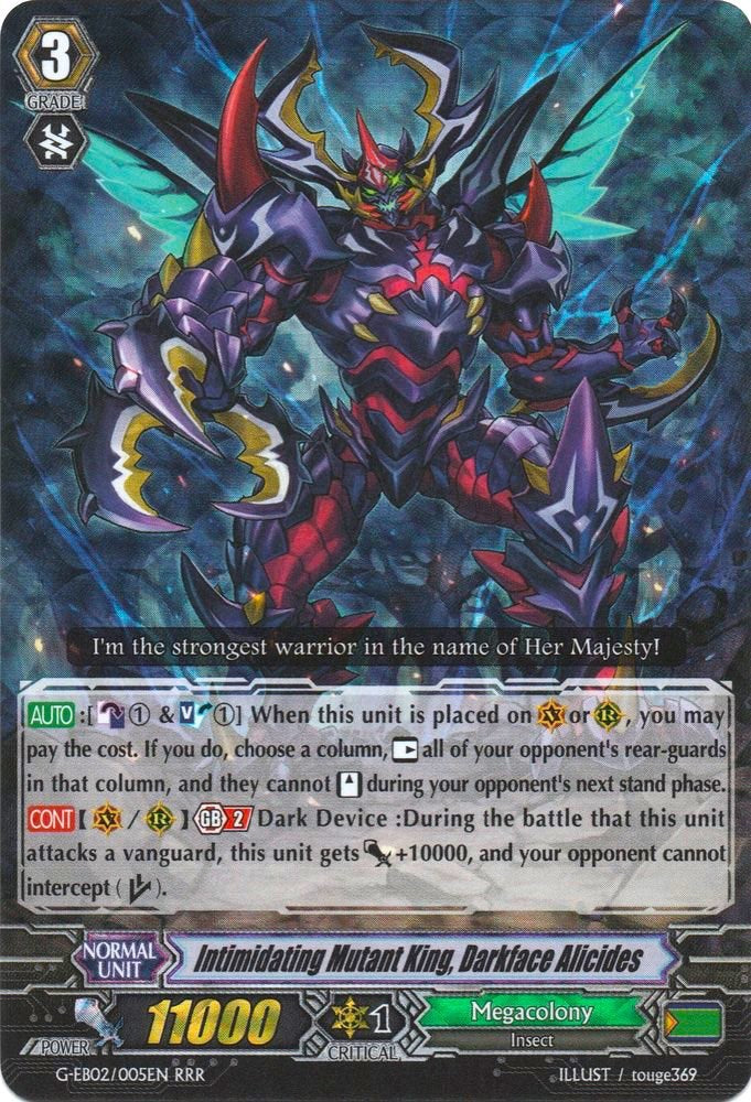Intimidating Mutant King, Darkface Alicides (G-EB02/005EN) [The AWAKENING ZOO] | Pegasus Games WI