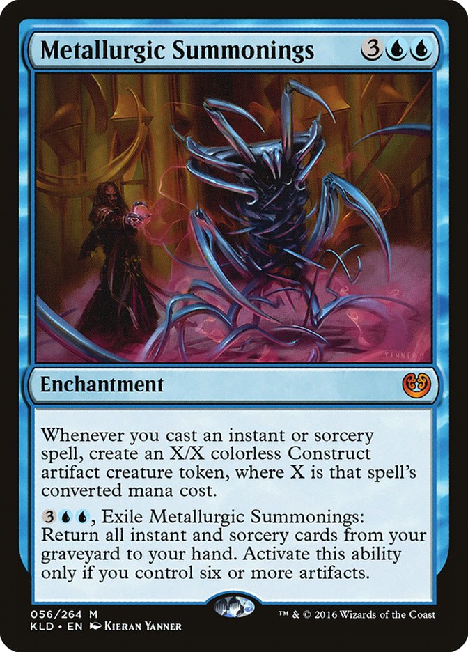 Metallurgic Summonings [Kaladesh] | Pegasus Games WI