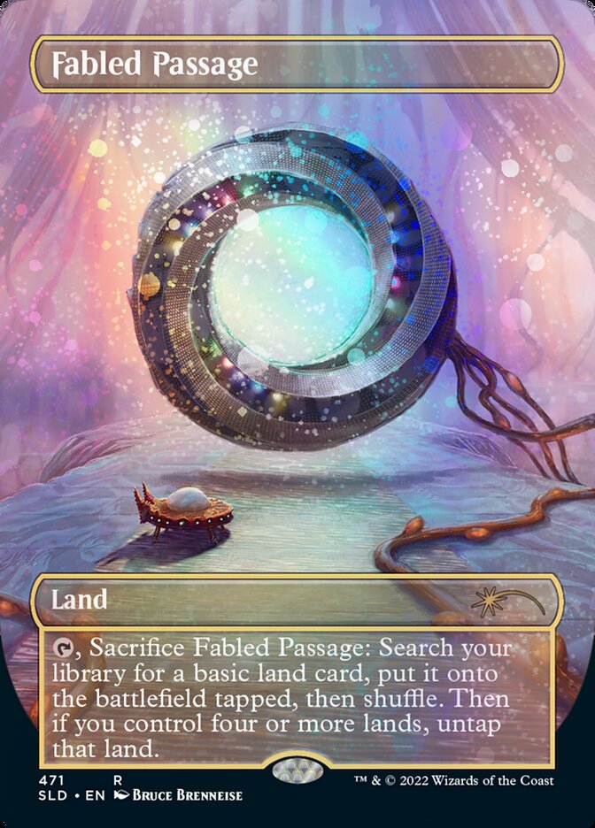 Fabled Passage (Galaxy Foil) [Secret Lair Drop Series] | Pegasus Games WI