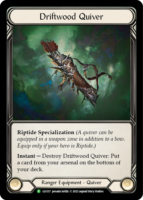 Driftwood Quiver [LGS137] (Promo)  Cold Foil | Pegasus Games WI