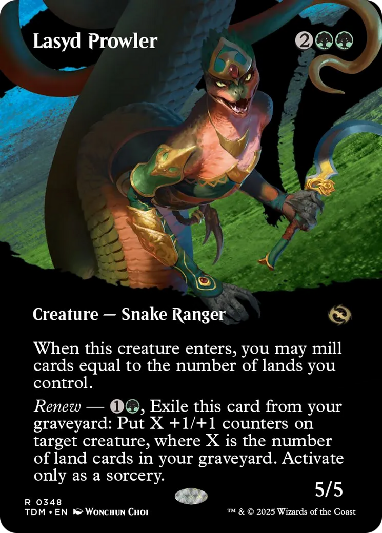 Lasyd Prowler (Borderless) [Tarkir: Dragonstorm] | Pegasus Games WI