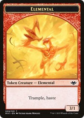 Elemental (009) // Spirit Double-Sided Token [Modern Horizons Tokens] | Pegasus Games WI