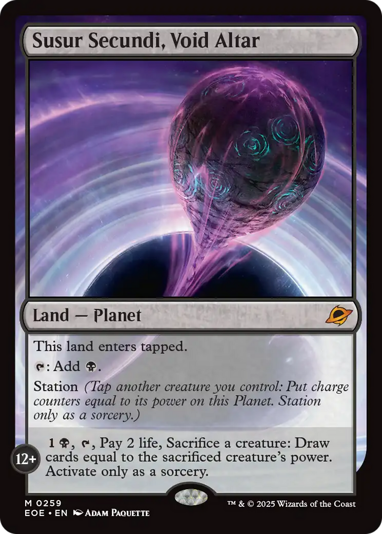 Susur Secundi, Void Altar [Edge of Eternities] | Pegasus Games WI