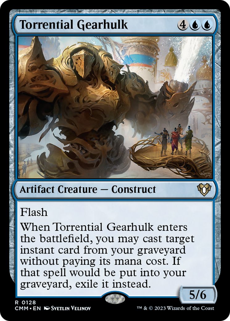 Torrential Gearhulk [Commander Masters] | Pegasus Games WI