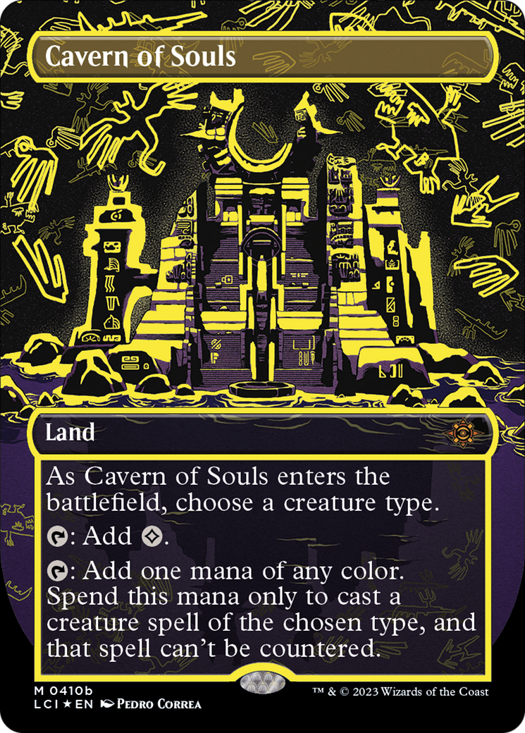 Cavern of Souls (0410b) (Borderless) [The Lost Caverns of Ixalan] | Pegasus Games WI