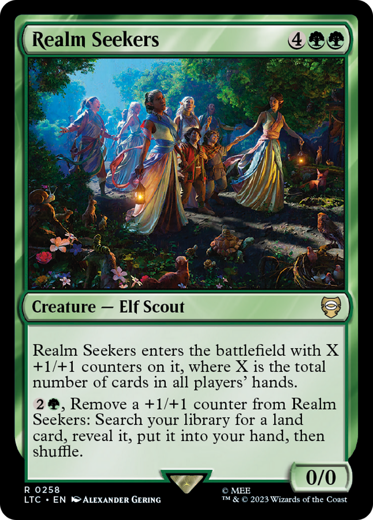 Realm Seekers [The Lord of the Rings: Tales of Middle-Earth Commander] | Pegasus Games WI