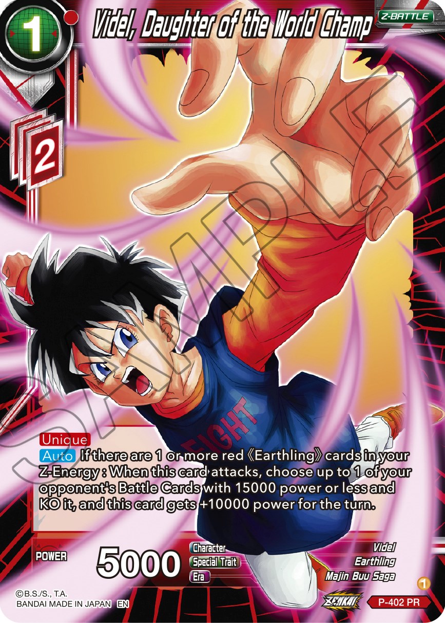 Videl, Daughter of the World Champ (P-402) [Promotion Cards] | Pegasus Games WI