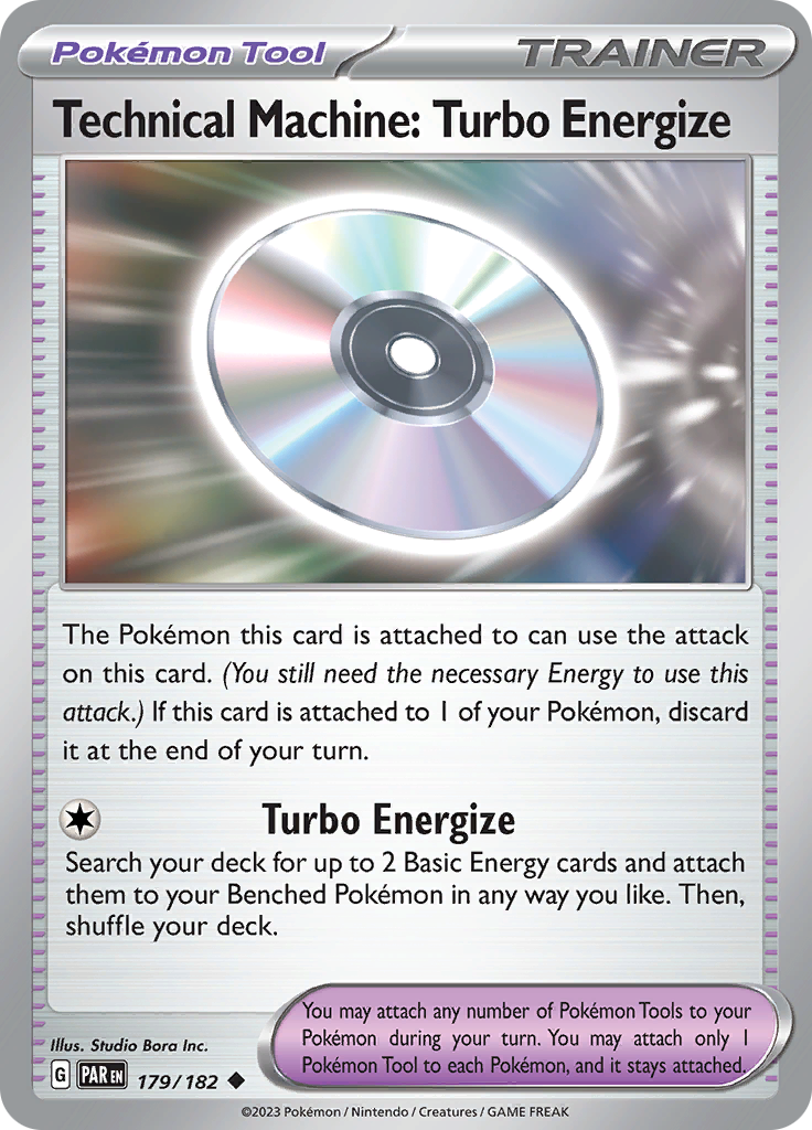 Technical Machine: Turbo Energize (179/182) [Scarlet & Violet: Paradox Rift] | Pegasus Games WI