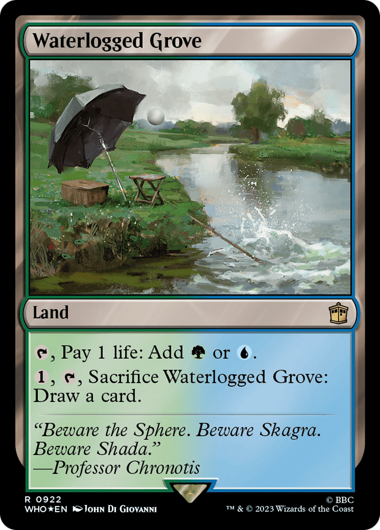 Waterlogged Grove (Surge Foil) [Doctor Who] | Pegasus Games WI