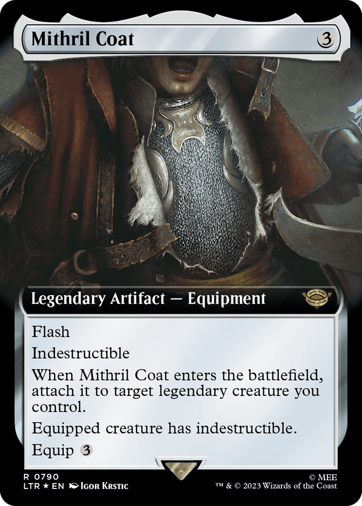 Mithril Coat (Extended Art) (Surge Foil) [The Lord of the Rings: Tales of Middle-Earth] | Pegasus Games WI