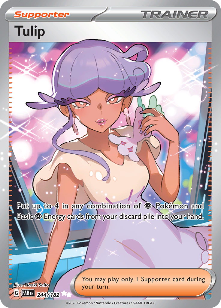 Tulip (244/182) [Scarlet & Violet: Paradox Rift] | Pegasus Games WI