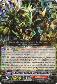 Ancient Dragon, Tyrannoquake (BT17/S05EN) [Blazing Perdition ver.E] | Pegasus Games WI