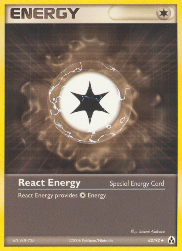 React Energy (82/92) [EX: Legend Maker] | Pegasus Games WI