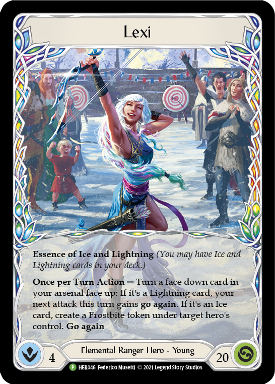 Lexi [HER046] (Promo)  Cold Foil | Pegasus Games WI